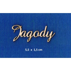 SKLEJKA #3mm Jagody 5,5x1,5cm  / cz;amaze